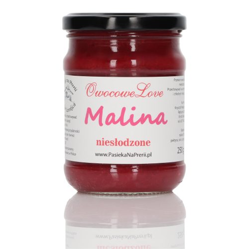 Dżem Owocowe Love Niesłodzone Malina 250 g