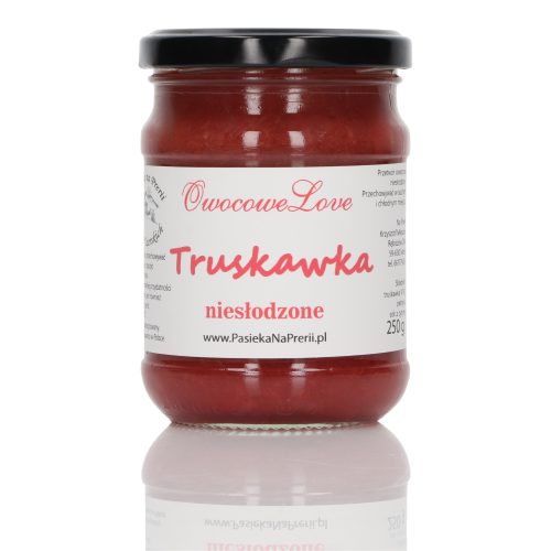 Dżem Owocowe Love Niesłodzone Truskawka 250 g