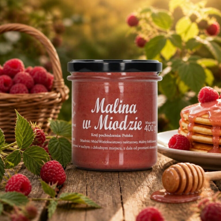 Malina w miodzie 400 g