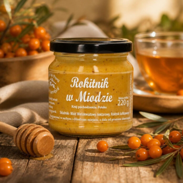 Rokitnik w miodzie 220 g